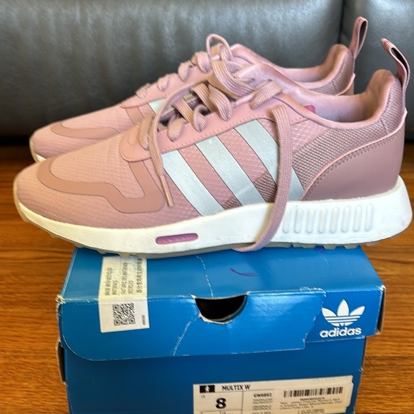 Adidas Original Multix Sneakers Mauve/Lilac size 8 US Women - Picture 10 of 14